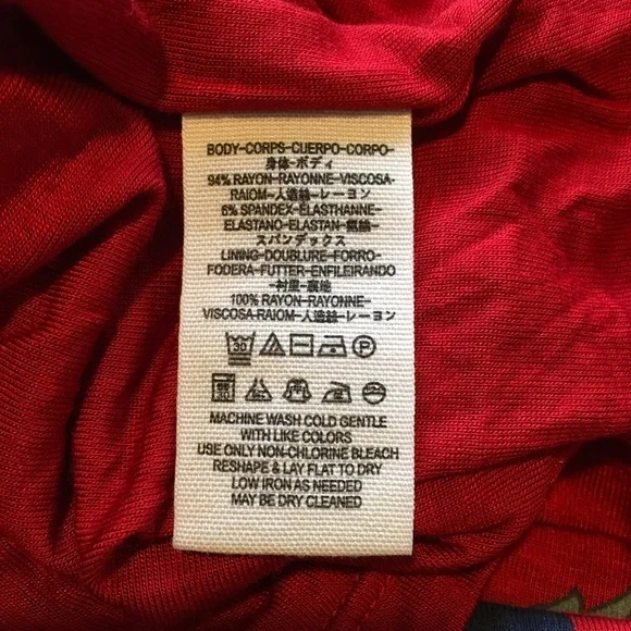 NWT FREE PEOPLE Midnight Garden Red Floral Maxi Dress - Picture 10 of 14